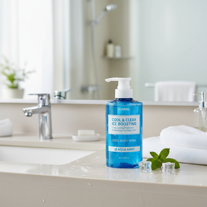 KUNDAL 500ml Cool & Clear Ice Boosting Aqua Mint High Quality Body Wash & Spray - Product Image 2