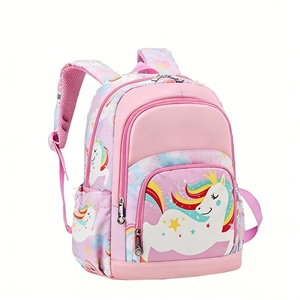 <span class=keywords><strong>Mochila</strong></span> Unisex de Moda para Estudiantes, Gran Capacidad 20-36L, Impermeable, de Poliéster, con Cierre de Cremallera, Estampado Animal, Asa Suave, Diseño Ergonómico - Product Image 2