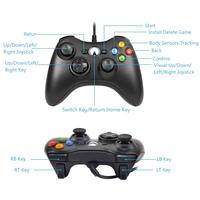 Pc USB contrôleur filaire Gamepad pour Xbox 360 contrôleur filaire Joystick Joy Pad USB Game Pad controle usb pc