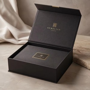 Caja de Cartón Magnética Personalizada <span class=keywords><strong>CRD</strong></span> para Regalo con Solapa Magnética, Embalaje de Papel Rígido Ecológico, Caja Plegable - Product Image 5