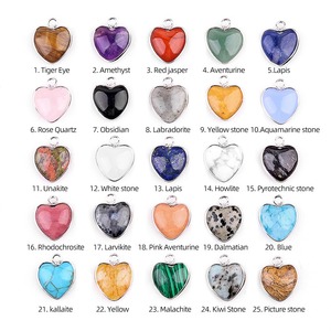 15mm Mini pendentifs en pierre naturelle en forme <span class=keywords><strong>de</strong></span> <span class=keywords><strong>coeur</strong></span> avec bordure en or <span class=keywords><strong>cristal</strong></span> Chakra pierres précieuses breloques <span class=keywords><strong>de</strong></span> <span class=keywords><strong>roche</strong></span> pour la fabrication <span class=keywords><strong>de</strong></span> colliers <span class=keywords><strong>de</strong></span> bijoux - Product Image 3