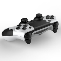 YLW Nuevo Control Inalámbrico Personalizado con Doble Vibración para Videojuegos y Gamepad para Juegos de PS4