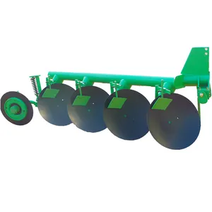 Agricultural Implement 3 blade heavy duty tube disc plough, round pipe strong disc plough for sale