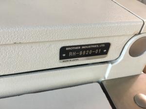 Japan <b>Used</b> Industrial <b>Machinery</b> Brother Rh 9820 Eyelet Buttonhole Sewing Machine Second Hand <b>Apparel</b> & <b>Textile</b> <b>Machinery</b> - Product Image 5