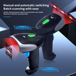 Lecteur <span class=keywords><strong>de</strong></span> codes-barres 2D à capteur CMOS haute précision, mains libres, portable, USB, pour les opérations en supermarché - Product Image 2