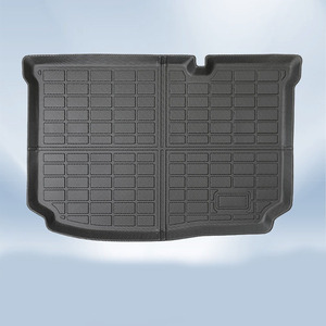 TPE All-Weather Floor <strong>Mats</strong> Full Set for <strong>Ford</strong> <strong>Fiesta</strong> MK7 2014-2019 - Custom Fit Front &amp; Rear, Anti-Slip Odorless - Product Image 3