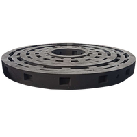 Corps de machine-outil FC300 moulé par sablage avec traitement de surface par recuit, certifié ISO, marque Hailong, usiné CNC