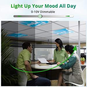 600X600 40W lámparas planas cuadradas Marco <span class=keywords><strong>LED</strong></span> Panel de iluminación para oficina escuela hospital Centro Comercial 2x2 Sky panel de luz <span class=keywords><strong>LED</strong></span> - Product Image 5