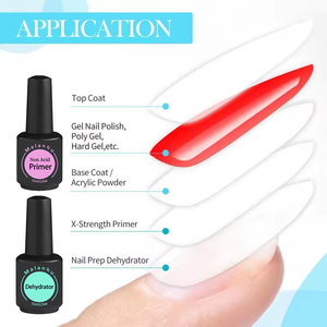 Hema/Tpo Free professionale per Nail Salon uso Non <span class=keywords><strong>acido</strong></span> <span class=keywords><strong>unghie</strong></span> Primer legame disidratatore rimuovere l'olio pulito prima Nail Making - Product Image 3