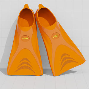 तरंग स्नॉर्कल डाइविंग प्रशिक्षण फ़्लिपर्स तैरने पैडल जूते छोटे स्विमिंग बतख फीट चौड़ा - Product Image 2