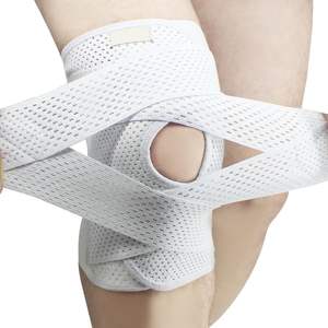 Rodillera ajustable transpirable con estabilizadores laterales, rodilleras para <span class=keywords><strong>meniscal</strong></span>, <span class=keywords><strong>desgarro</strong></span> y alivio del dolor de <span class=keywords><strong>rodilla</strong></span>, hombres y mujeres - Product Image 1
