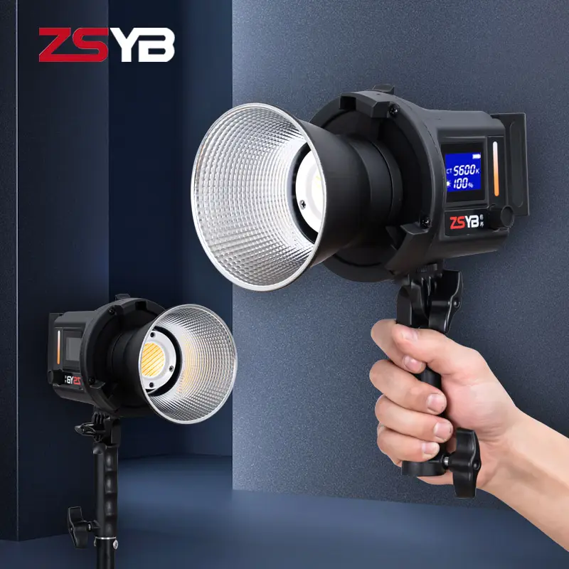 Zsyb CL-80Bi, peralatan penerangan Video lampu fotografi Led genggam profesional