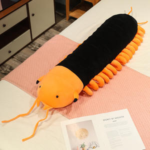 Super morbido millepiedi imbottito animale peluche cuscino cotone materiale PP riempimento - Product Image 2