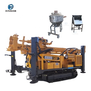Vente chaude de foreuse à circulation inverse montée sur chenilles diesel portable avec une profondeur maximale de 500 m pour l'exploration du charbon - Product Image 2