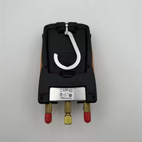 Originele Testo 549 instapmodel digitale manifoldmeter met kalibratiecertificaat, koudemiddel-drukmeter voor airconditioning