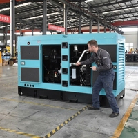 Groupe électrogène diesel silencieux portable 85 kVA 68 kW à refroidissement par eau avec moteur Weichai pour alimentation électrique sur site minier et ATS - Vente chaude