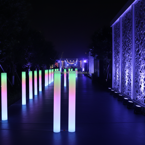 Pilier décoratif LED imperméable pour extérieur / Fournitures de mariage LED - Product Image 5
