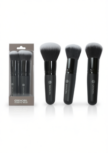 Set di Pennelli da Trucco Grenobil 3 Pezzi in Setole Sintetiche Forma Rotonda Pennelli Cosmetici per Applicazione sul Viso - Product Image 1