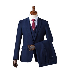 Costumes pour hommes d'affaires <span class=keywords><strong>bleu</strong></span> <span class=keywords><strong>marine</strong></span> de nouvelle conception 2024, costumes <span class=keywords><strong>sur</strong></span> <span class=keywords><strong>mesure</strong></span> pour les mariages et les fêtes - Product Image 1