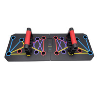 Planche d'entraînement multifonctionnelle pliable sans installation requise, planche de fitness, appareil d'exercice abdominal 60x23cm, exercice à domicile