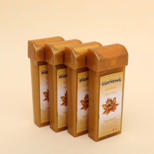 WaxNewK 100g <span class=keywords><strong>Cera</strong></span> Depilatoria en Roll-on Color Dorado, <span class=keywords><strong>Cera</strong></span> Caliente Natural en Cartucho para Calentador de <span class=keywords><strong>Cera</strong></span> - Product Image 4