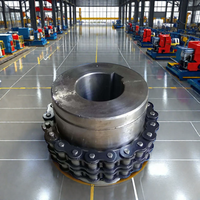 Accouplement de chaîne en acier KC, accouplements d'arbre de haute qualité, durabilité, transmission, machine industrielle, accouplement de chaîne standard pour rouleaux