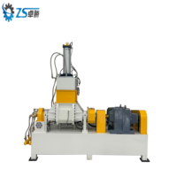 Mélangeur interne de type production à grande échelle ZS-420, commande PLC, fonctionnement motorisé - 55 kW, capacité 35 L pour caoutchouc et plastique