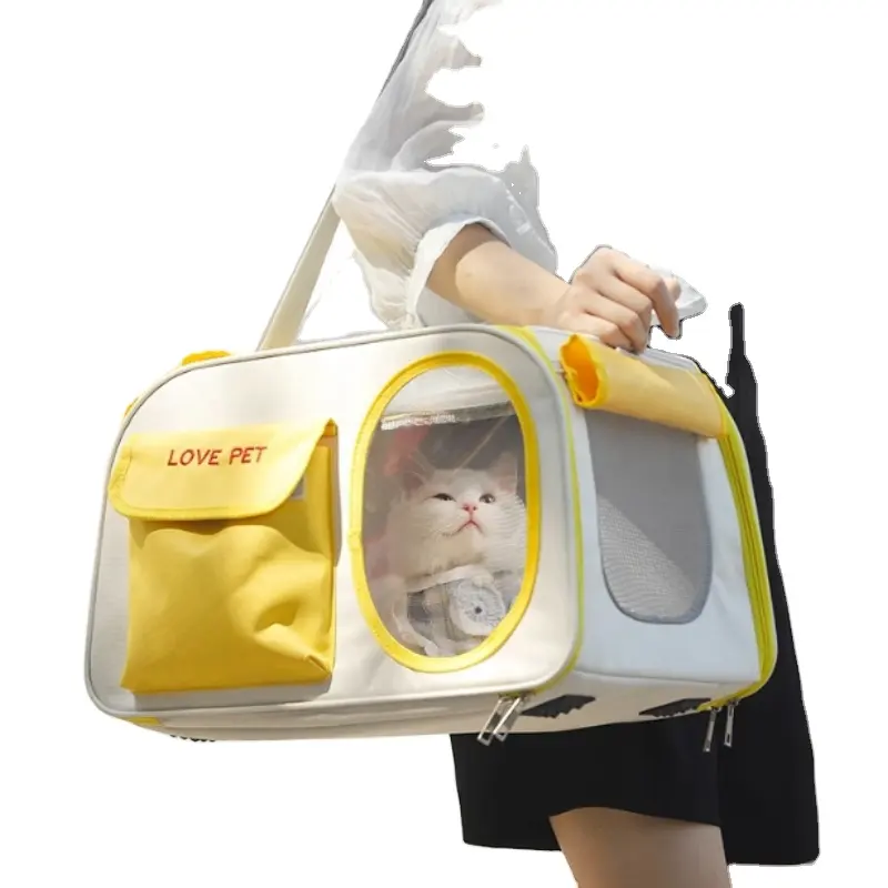 Le sac portable pour chien et chat de transport pour animaux de compagnie peut être personnalisé sac de voyage pour chat et chien, sac de bagage portable anti-stress