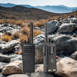 Professional Digital Radio DP4401E DMF Handheld Mobile VHF/UHF Walkie Talkie with Long Ran 5km 136-174mhz Frequency Band