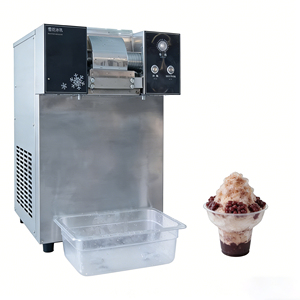 Máquina para hacer hielo raspado para sorbetes y gelatos, multiusos para diversos menús, restaurantes internacionales, cocina global, flexible - Product Image 1