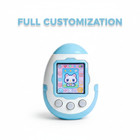 Jouets électroniques personnalisés pour animaux de compagnie, OEM ODM, animal de compagnie virtuel avec écran couleur numérique, animal électronique interactif pour la vente en gros