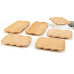 YUESHEN Bandeja <span class=keywords><strong>de</strong></span> Madera Personalizada Estilo Japonés, Bandeja <span class=keywords><strong>de</strong></span> Servir <span class=keywords><strong>de</strong></span> Madera Maciza <span class=keywords><strong>de</strong></span> Nogal y Haya, Piezas Mecanizadas por CNC - Product Image 4