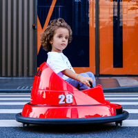 Nouvelles voitures électriques pour enfants à 360 degrés avec lumières, voitures à bascule pour enfants