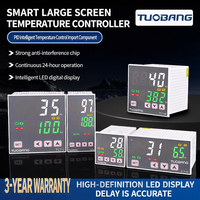 Contrôleur de température PID à 32 segments ODM/OEM TC7 avec affichage LED, alarme double groupe, thermostat industriel pour machines d'emballage