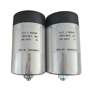Condensateur à film cylindrique haute tension 800V-1500V <span class=keywords><strong>pour</strong></span> onduleur solaire, variateur de fréquence et électronique de puissance - Product Image 1