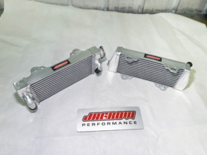 Radiateur de moto en aluminium pour <span class=keywords><strong>KTM</strong></span> 250/300/380 EXC/MXC/SX 1998-2003 - Product Image 4