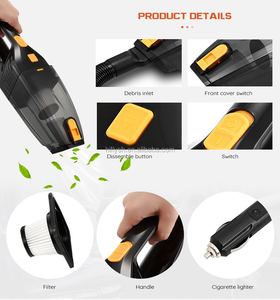 Vente flash - <span class=keywords><strong>Aspirateur</strong></span> sans fil 12V mini USB rechargeable avec embouts d'aspiration double fonction - Accessoires pour voiture - Product Image 2