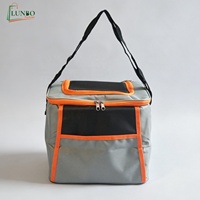 Sac isotherme personnalisé en tissu Oxford 600D avec logo, bandoulière réglable, sac fourre-tout pour pique-nique et activités de plein air