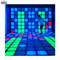 Disposition personnalisée Lumière interactive immersive Active 99 Jeu Smart Touch Led Danse interactive Jeu actif Led Plancher pour les enfants
