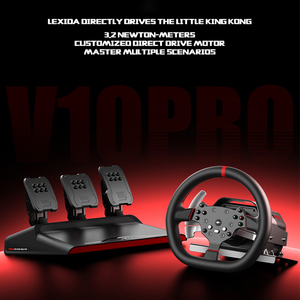 Base de Conducción Directa PXN V10 Pro para Simulación de Carreras en PC, Volante y Pedales con Force Feedback para Juegos de Carreras - Product Image 6