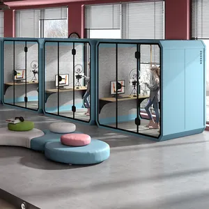 Customized Modular Office Booth Easy Combine Office Work Pod Acoustic Phone Booth