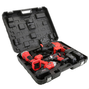Elektrowerkzeug-Kombikits: Leistungsstarker Akku-Bohrschrauber, Bohrhammer, Winkelschleifer, Schlagschrauber – Großhandel für Maschinen und Hardware - Product Image 2