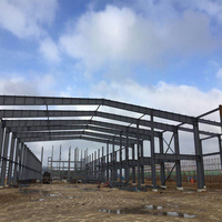 Construcción de acero estructural Fácil montaje Prefabricado Anticorrosión Pintado Galvanizado Metal Estructura de acero Almacén