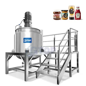 Best Selling Hair Lotion Mixer Shampoo Production Line And Homogenizer Making Machine