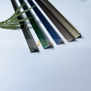 Stair Decorative Stainless Steel T Shaped Tile Trimming <b>Corner</b> Trim for Apartment Walls-Durable & Waterproof - Product Image 4