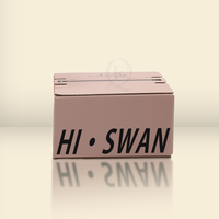 En gros impression personnalisée logo déchirure bande ouverte carton transport boîte en carton zip emballage boîte-cadeau