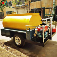 Distributeur d'asphalte miniature 6000L, pulvérisateur de bitume à prix d'usine, équipement de pulvérisation de bitume à chaud