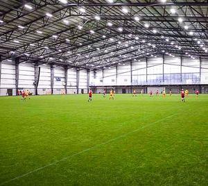 Césped de fútbol JS de 50mm al por mayor, césped sintético de fútbol de 52mm, césped artificial verde para campo de fútbol - Product Image 4