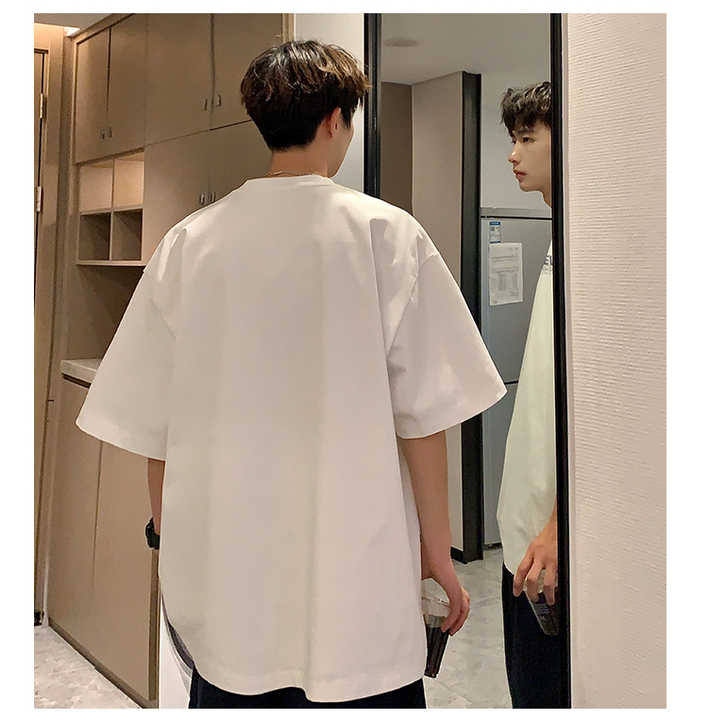 Direct Delivery In Stock Cotton Fashion Oversized Men'S TShirt Custom