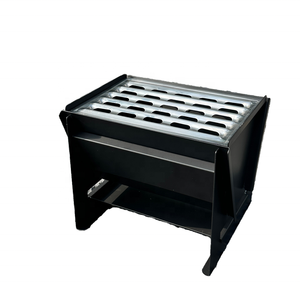 Nouveau mini <span class=keywords><strong>barbecue</strong></span> portable en métal, <span class=keywords><strong>barbecue</strong></span> de table pliable avec dispositif de sécurité contre les flammes pour le camping et l'utilisation en extérieur - Product Image 2